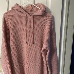 Emery Rose Hoodie (Soft Pink, Large) NWT